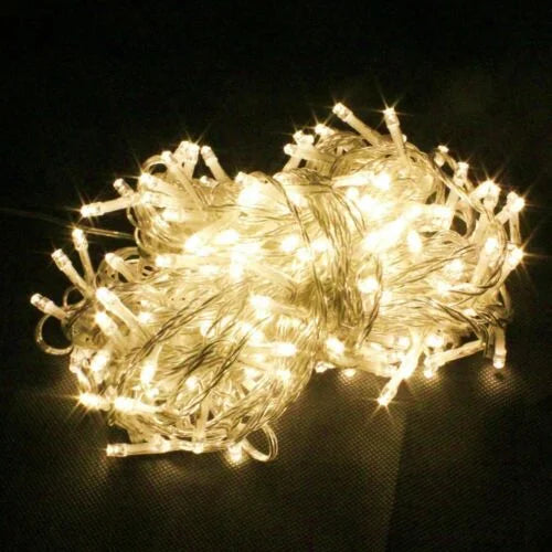 100 LED 10M Fairy Lights Indoor & Outdoor