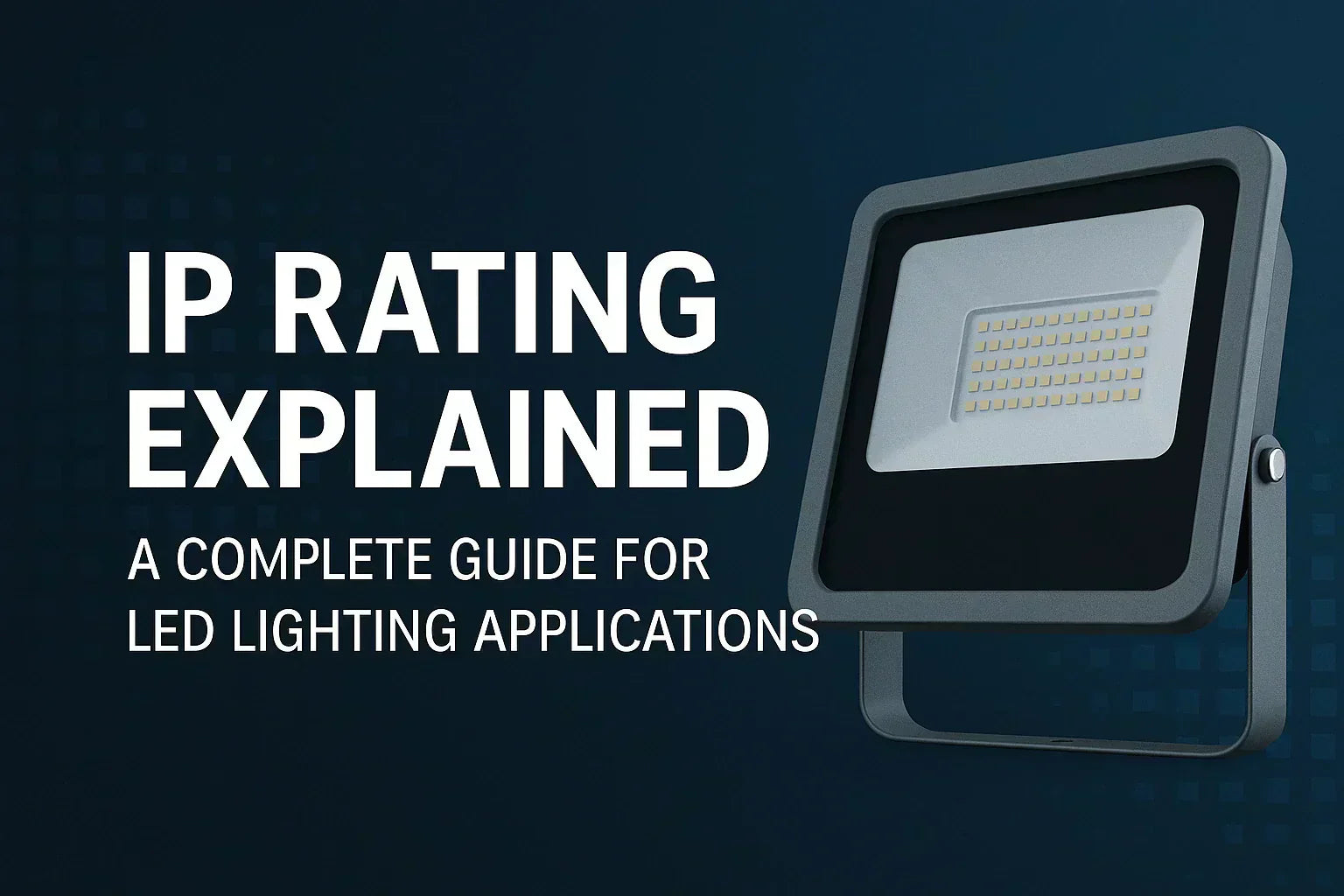 Ip Rated Led IP Rating Explained: A Complete Guide for LED Lighting – Super Led Lights
