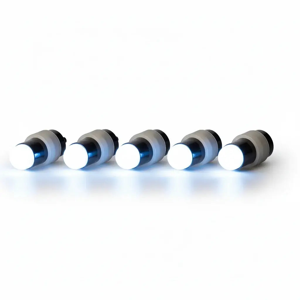 5-pack cool white mini party LED lights