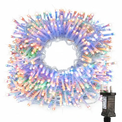 Cable with milky-to-clear transition