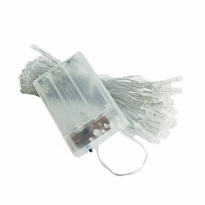 Close-up warm white LEDs detail 1