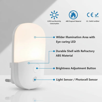 Infografika LED Night Light - SuperLedLights