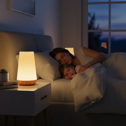 Led table lamp mother bedroom nighttime
