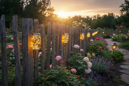 Mason Jars Garden