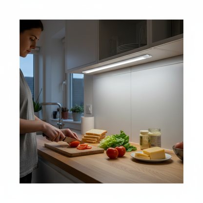 Oświetlenie LED - przygotowanie kanapki