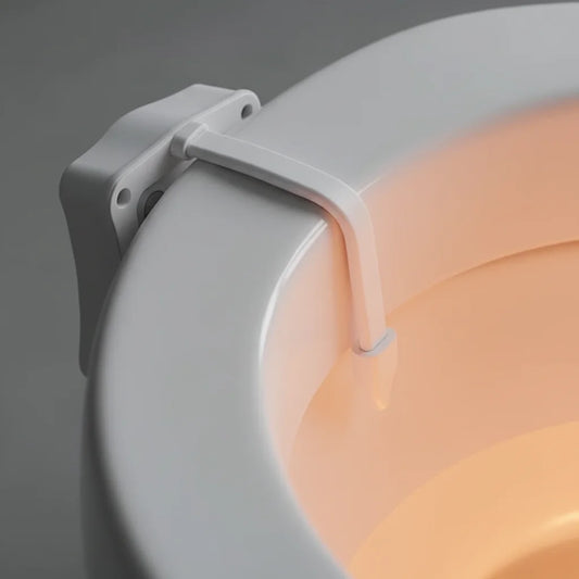 Orange LED with attachment details