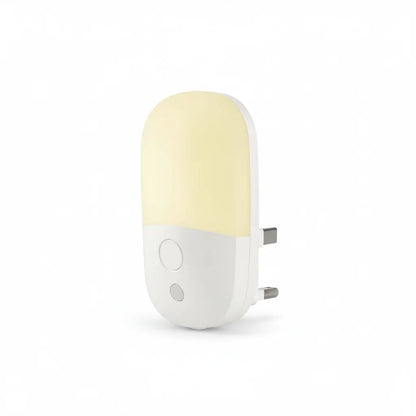 Plug-in LED Night Light with UK Plug - Studio Product Photo