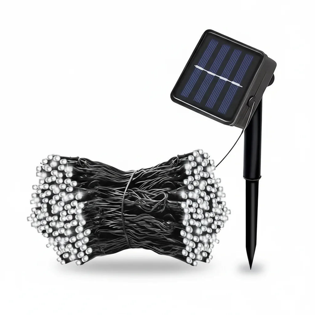 Solar led fairy lights cool white