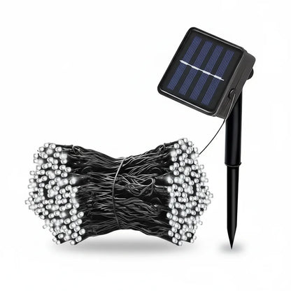 Solar led fairy lights cool white
