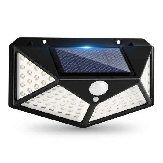 Solar led wall light