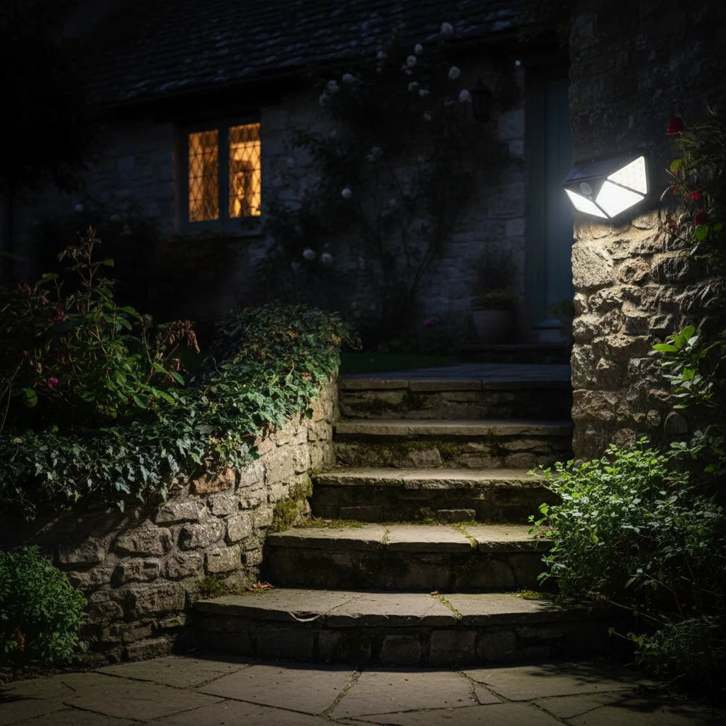 UK cottage steps