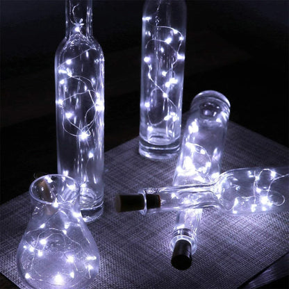 white bottle lights