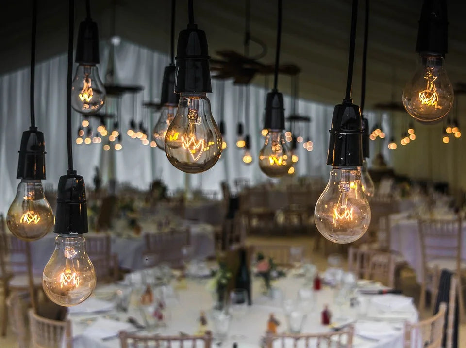 Festoon Party Lights Clear Cap Connectable - 30FT/50FT