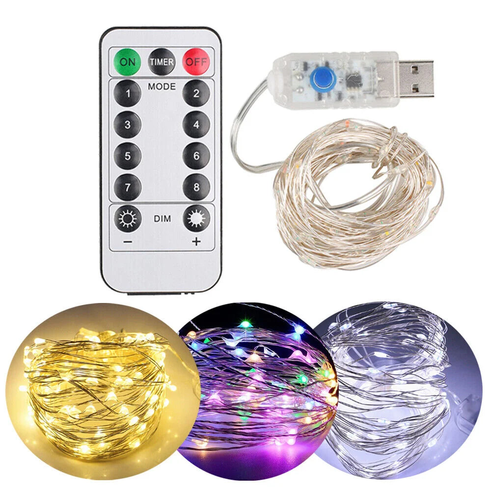 5M - LED USB Lights With Remote | Super Led Lights